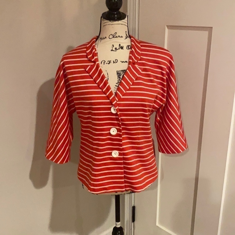 Renfrew Red Blazer Size 6 NWT